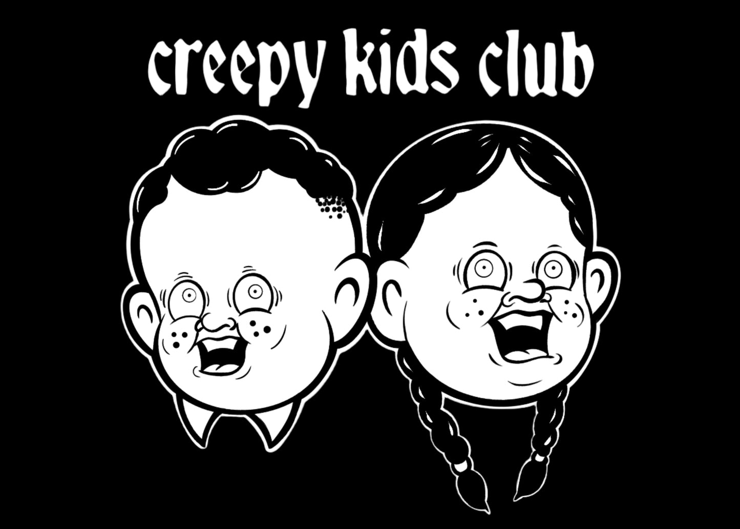 Creepy Kids Club Sticker - Creepy Kids Club