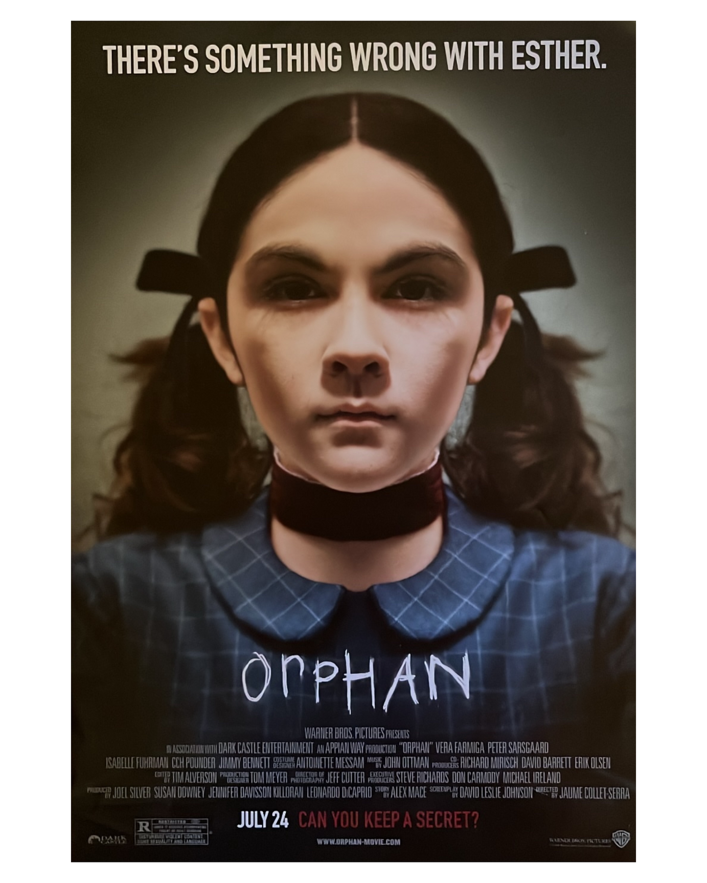 Orphan (2009) Original Promo Poster - Creepy Kids Club