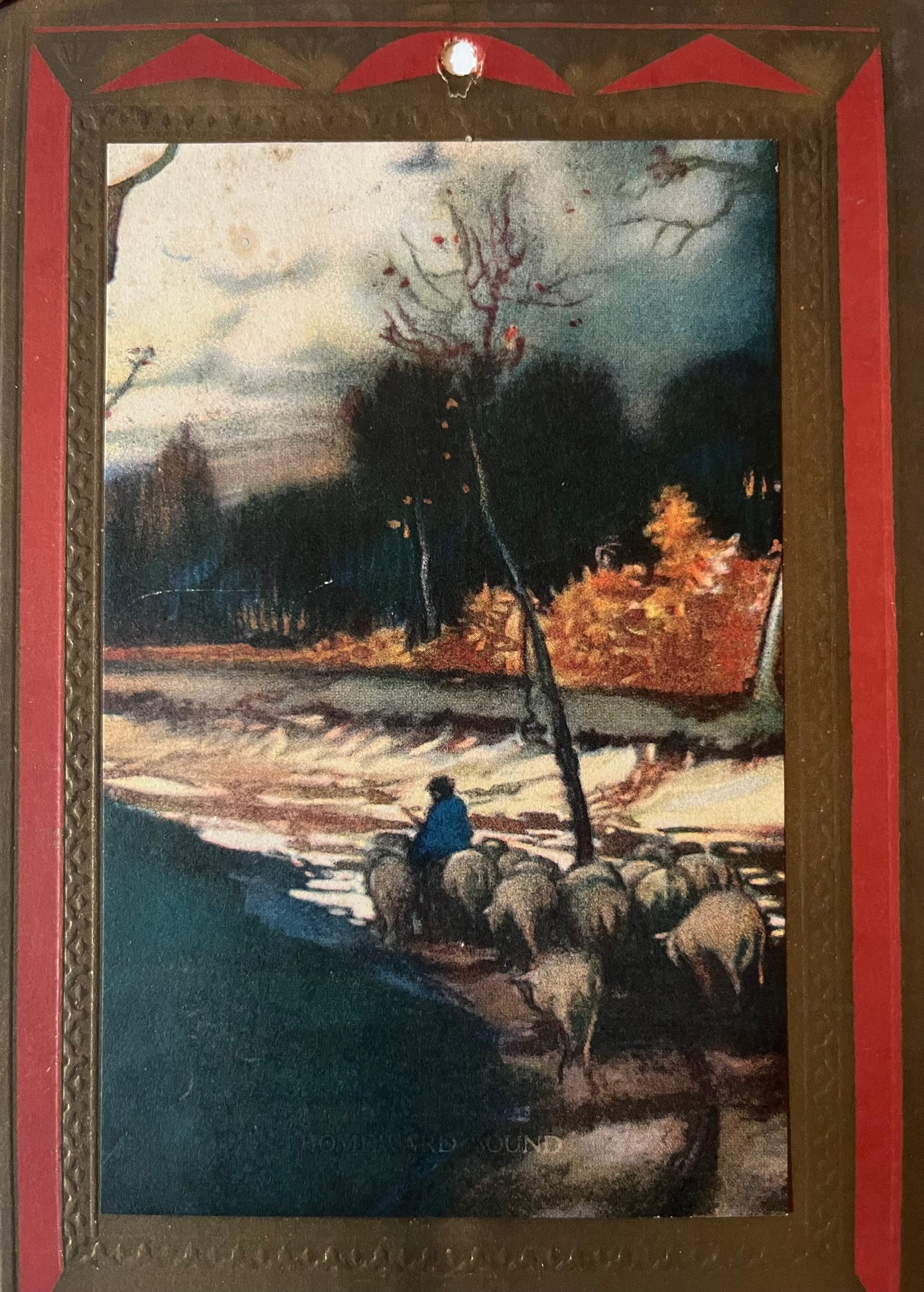 Vintage 1939 Funeral Home Calendar - Creepy Kids Club